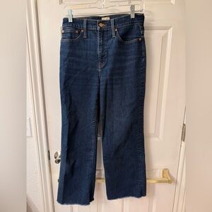 Dark Wash J Crew Straight Leg Jeans